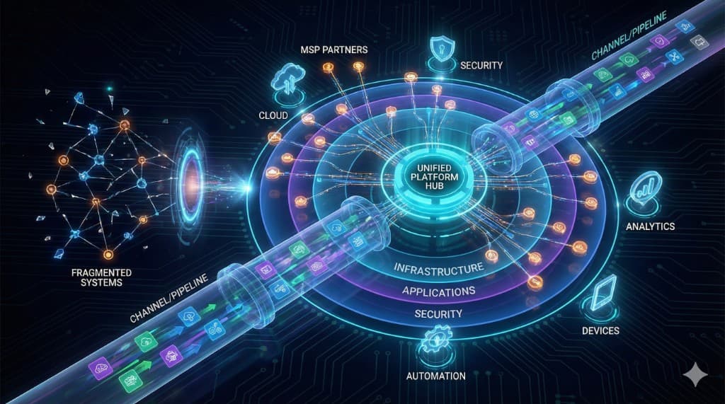 Channel Enablement OS פלטפורמה המאחדת שירותי אבטחה של MSP
