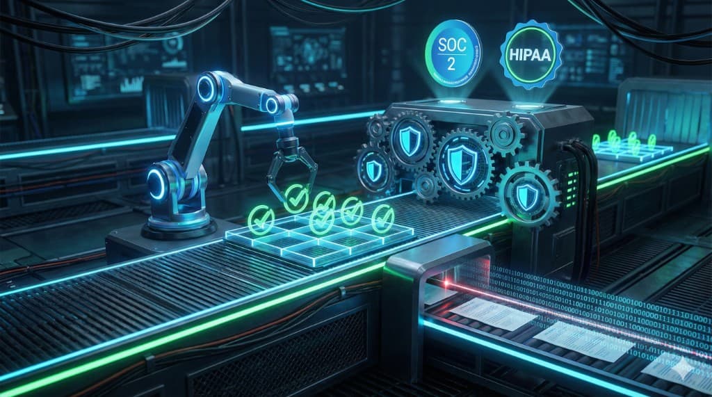 Automated compliance workflow with robotic efficiency